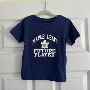 Size 2T Toronto Maple Leafs Hockey Future Player Kids Tshirt